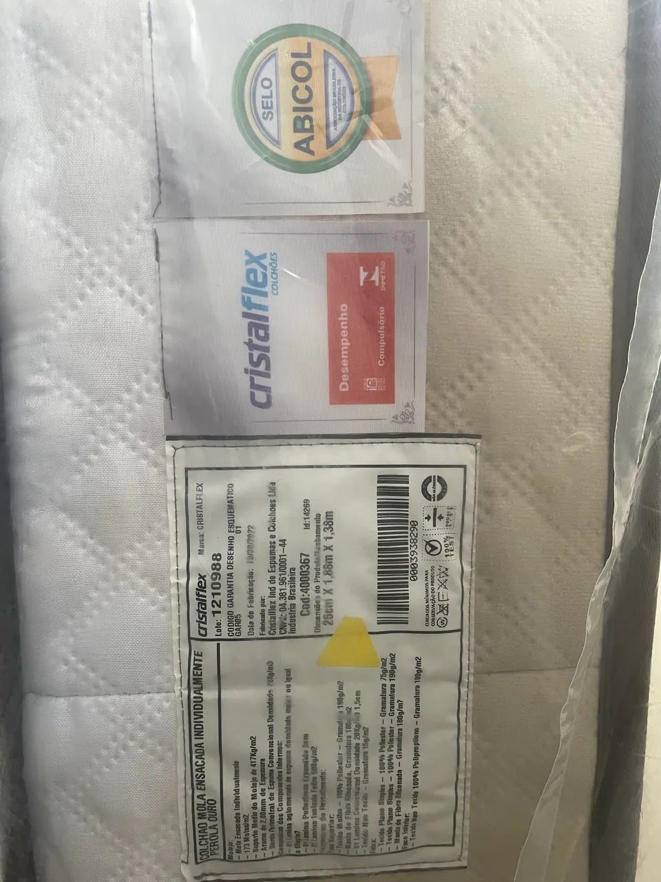 Colchão Casal cristalflex