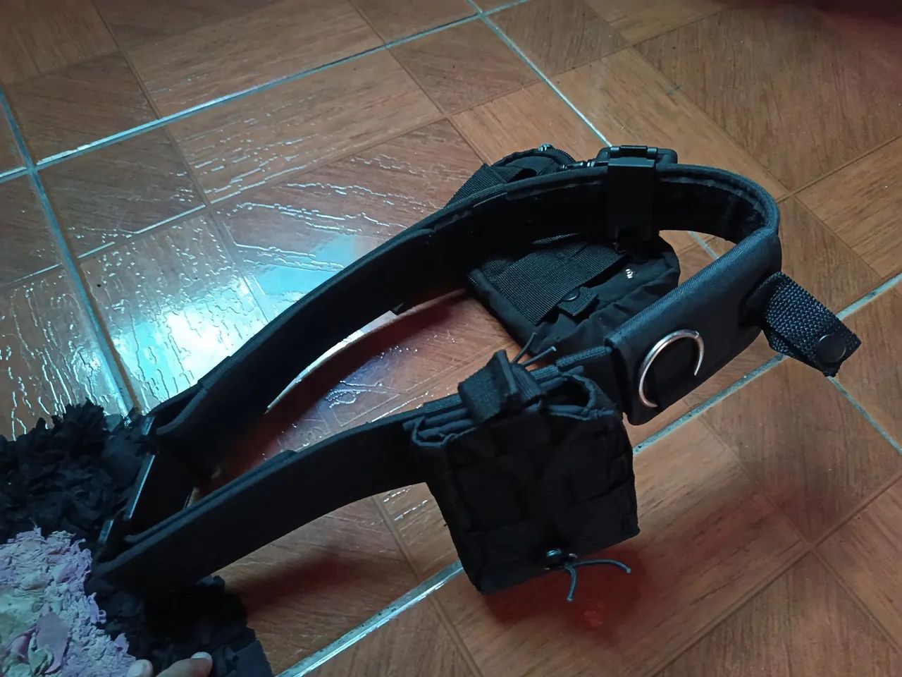 Eu sinto preto da polícia 