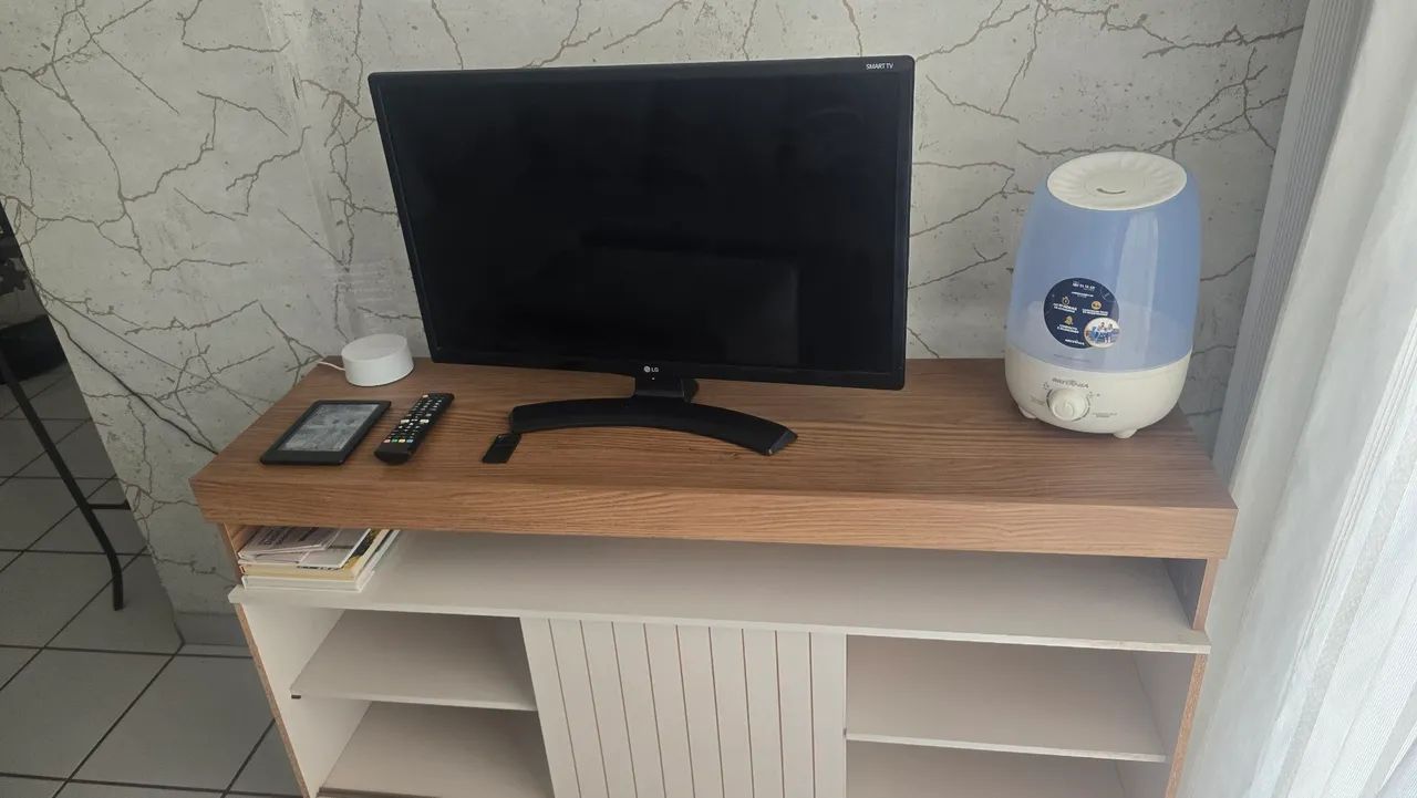 Vendo rack e televisão 