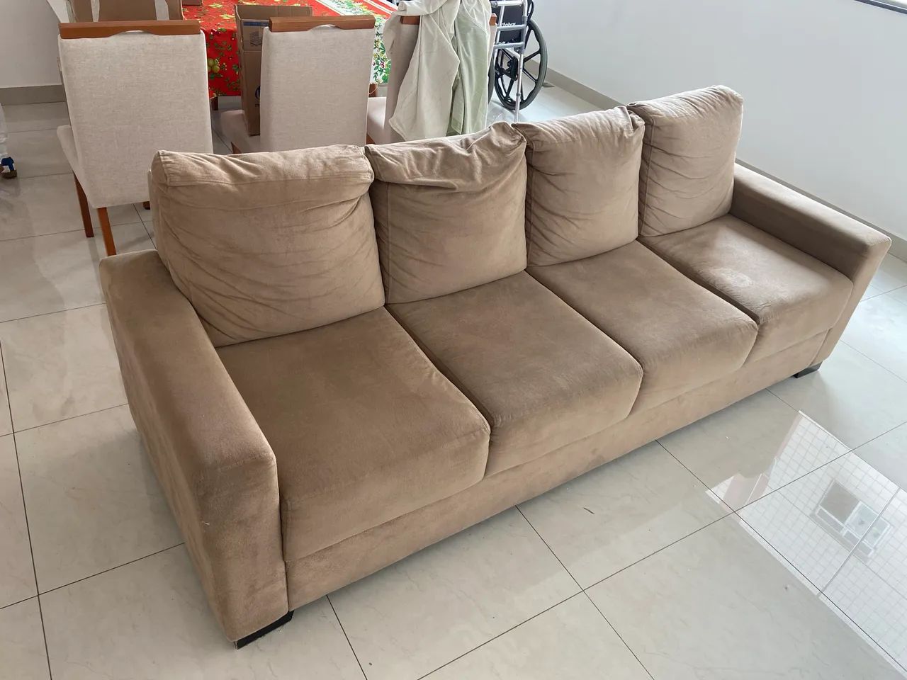 Vendo Sofá 4 lugares  - Foto 2