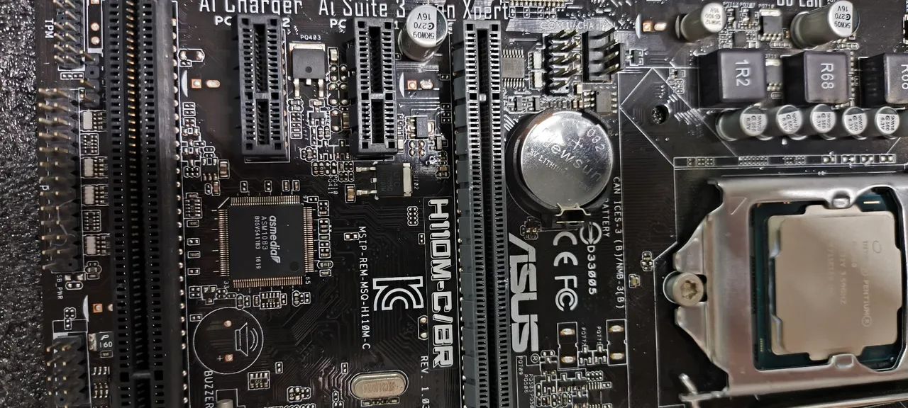 Intel pentium g4560 + placa mãe Asus h110 - Foto 3