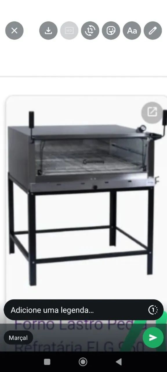 Forno de inox de 1.00 mt Intelbras 