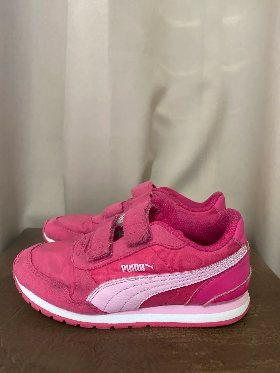Tênis Puma infantil rosa tamanho 29 - Foto 3