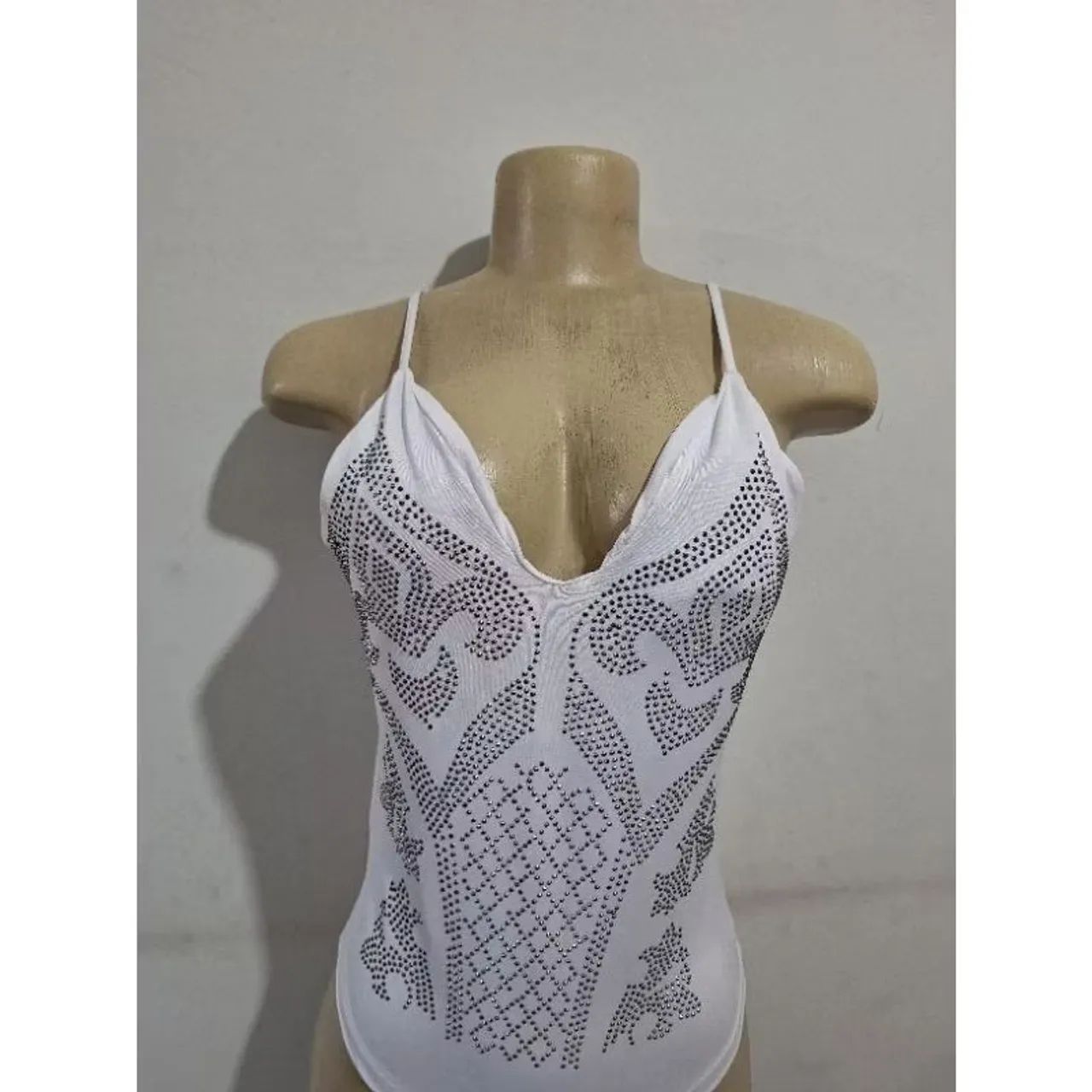 Body feminino branco  - Foto 5