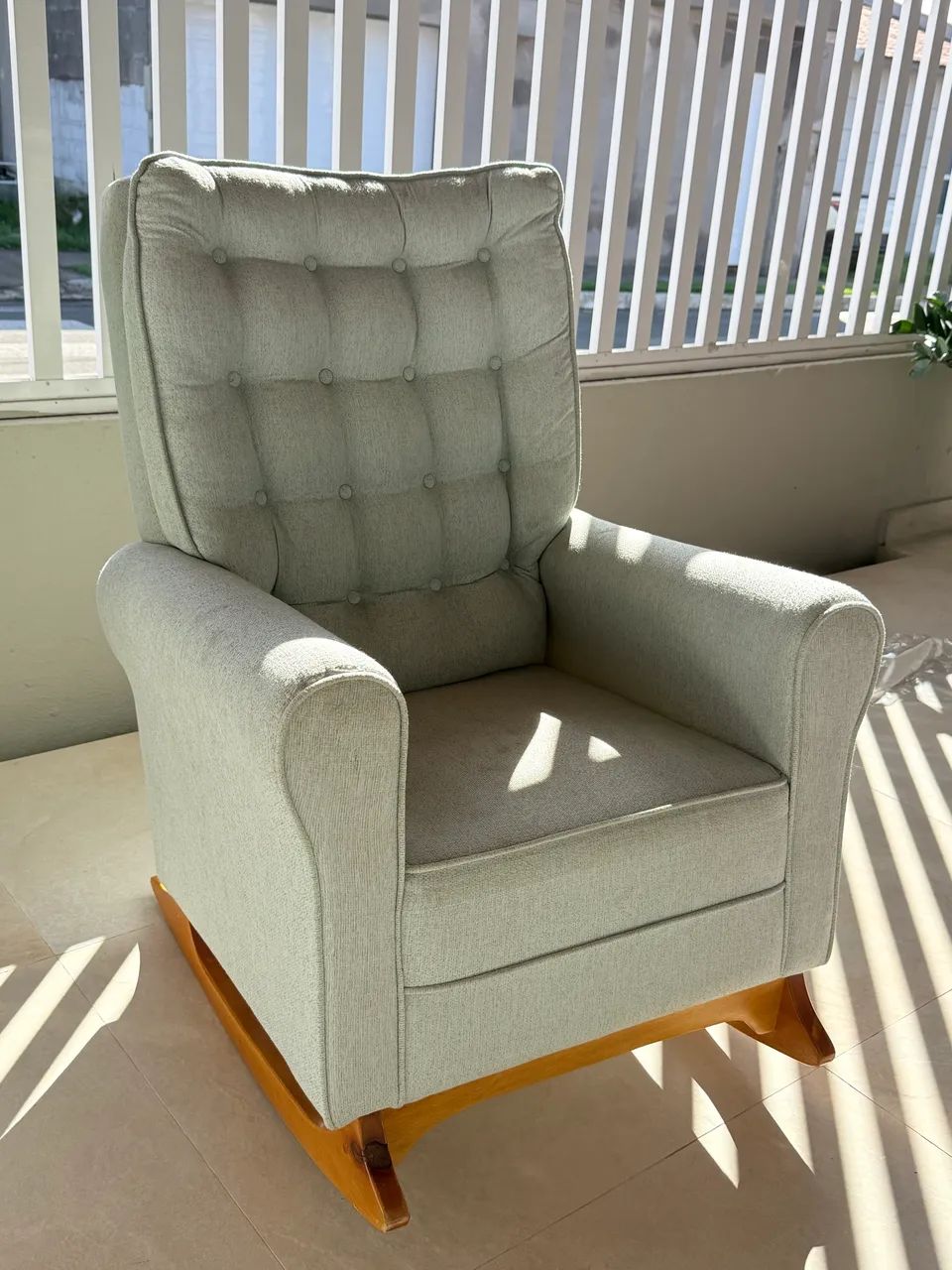 Poltrona de Amamentação Offwhite - Foto 3