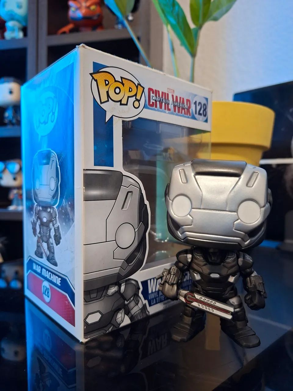 Funko Pop Marvel Civil War War Machine 128