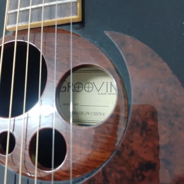 Vendo violão grovin Elétrico timbre moderno  - Foto 4