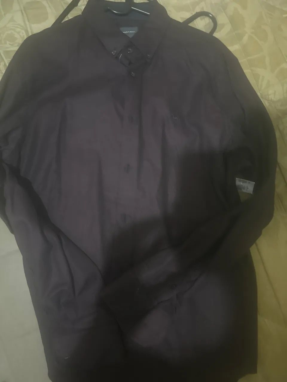 camisa social oxford, manga longa. Nova. - Foto 5