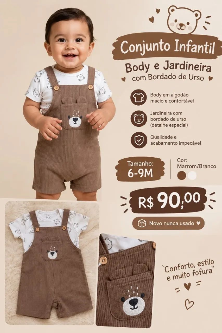 ROUPA DE BEBÊ - Foto 4
