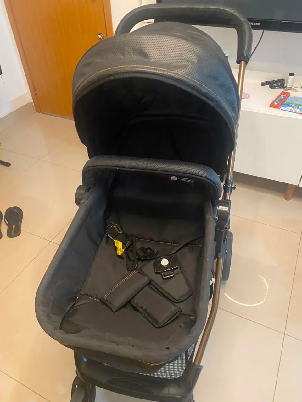 carrinho de bebê galzerano - Foto 2
