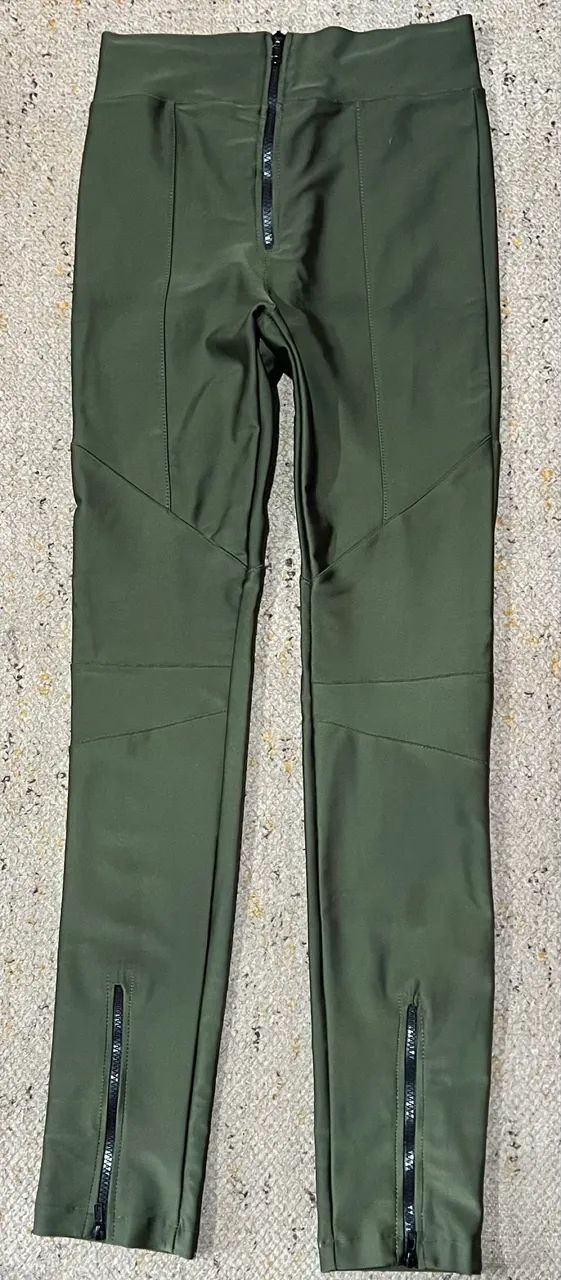 Calça legging verde tam M  - Foto 3