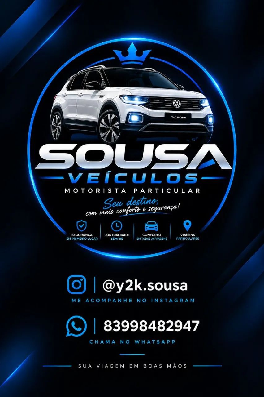 ? SOUSA VEÍCULOS | MOTORISTA PARTICULAR