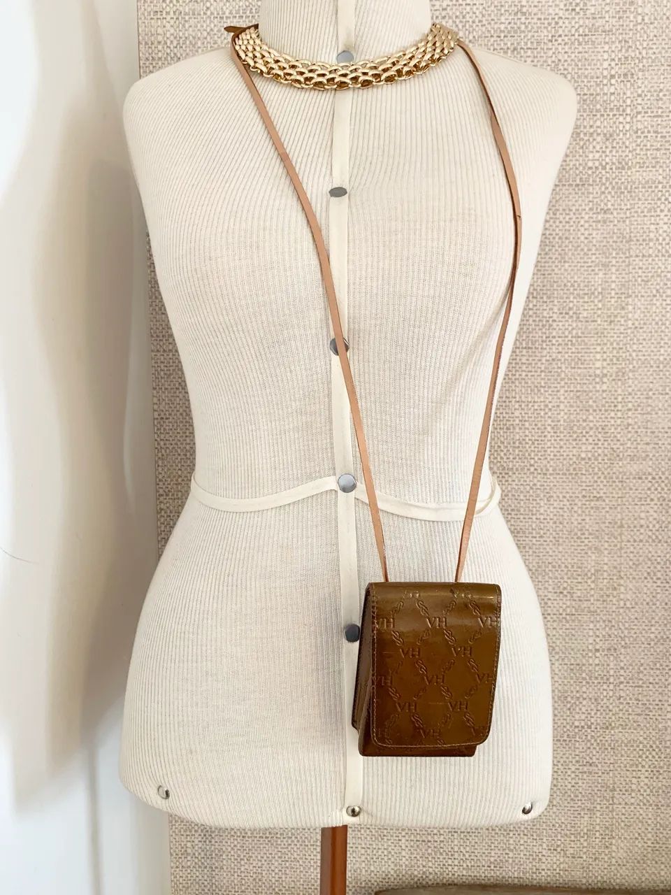 Bolsa tiracolo Victor Hugo vintage