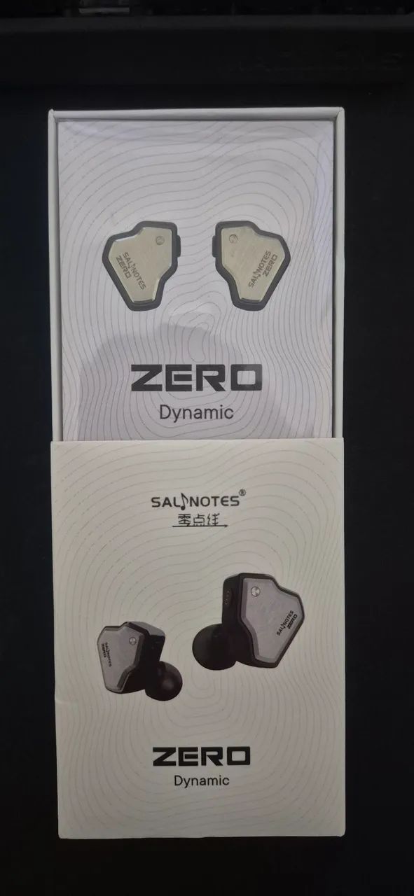 Fone IEM Salnotes 7Hz Zero com microfone