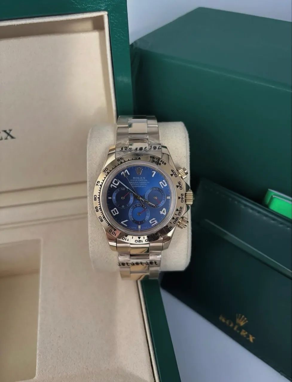 Relógio Rolex Daytona Azul