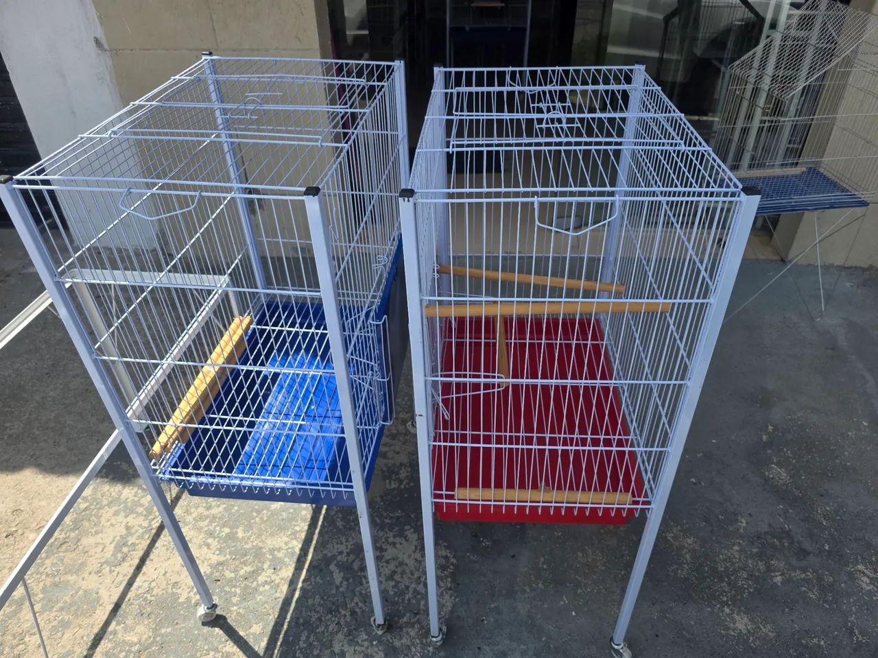 Viveiro para aves mansas