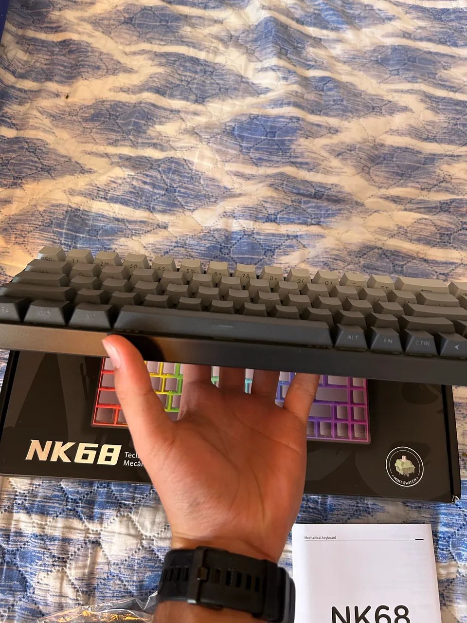 Teclado mecânico NK68 - Foto 3