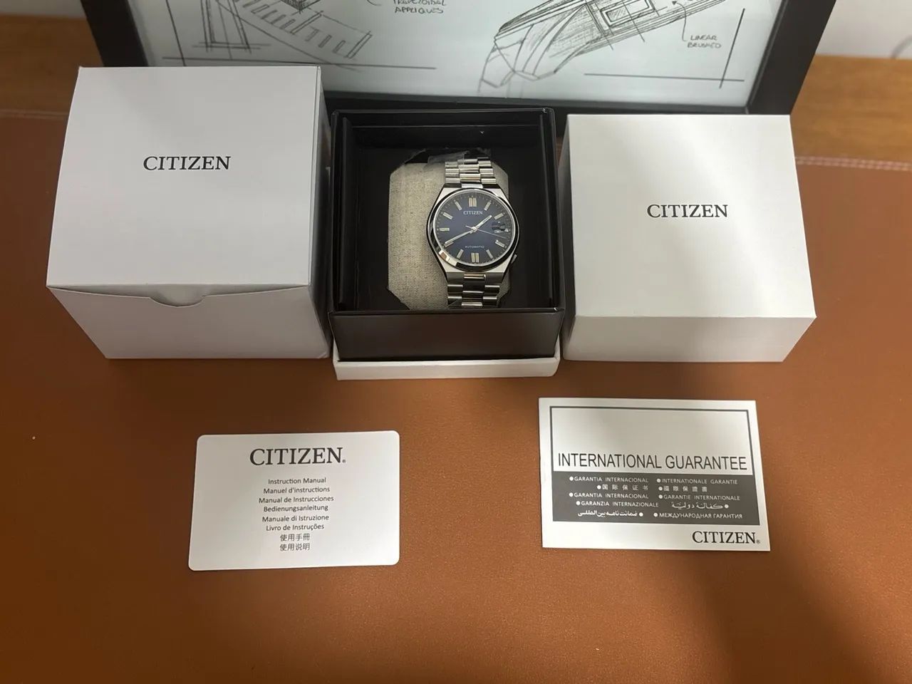 Citizen Tsuyosa Automatic - Blue Dial - ZERO / Nunca usado - Foto 4