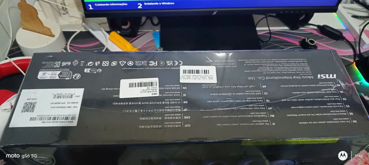 Water Cooler 360mm MSI MAG A12 RGB para CPU INTEL/AMD  - Foto 2