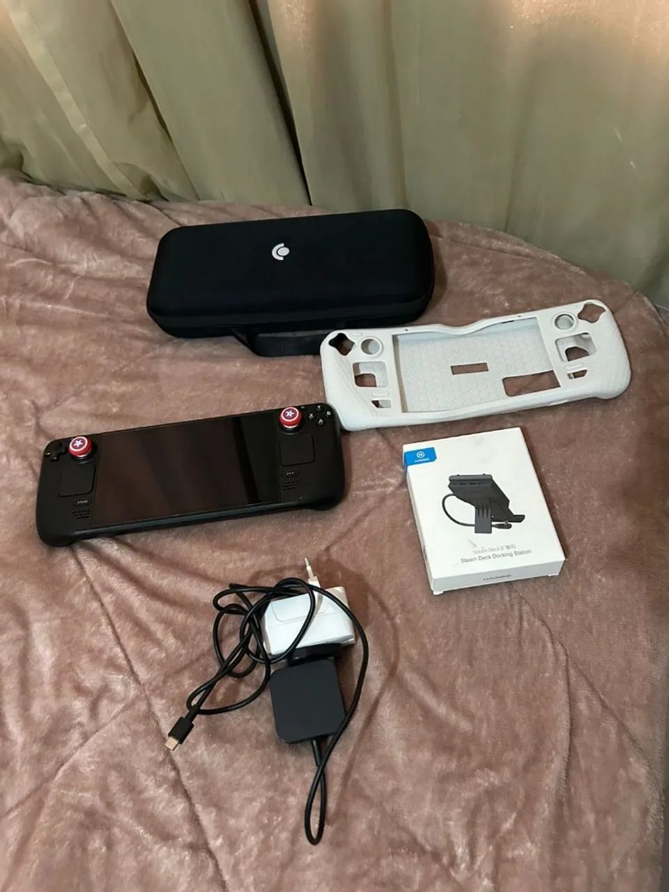 Steam deck 1tb , completo com garantia 