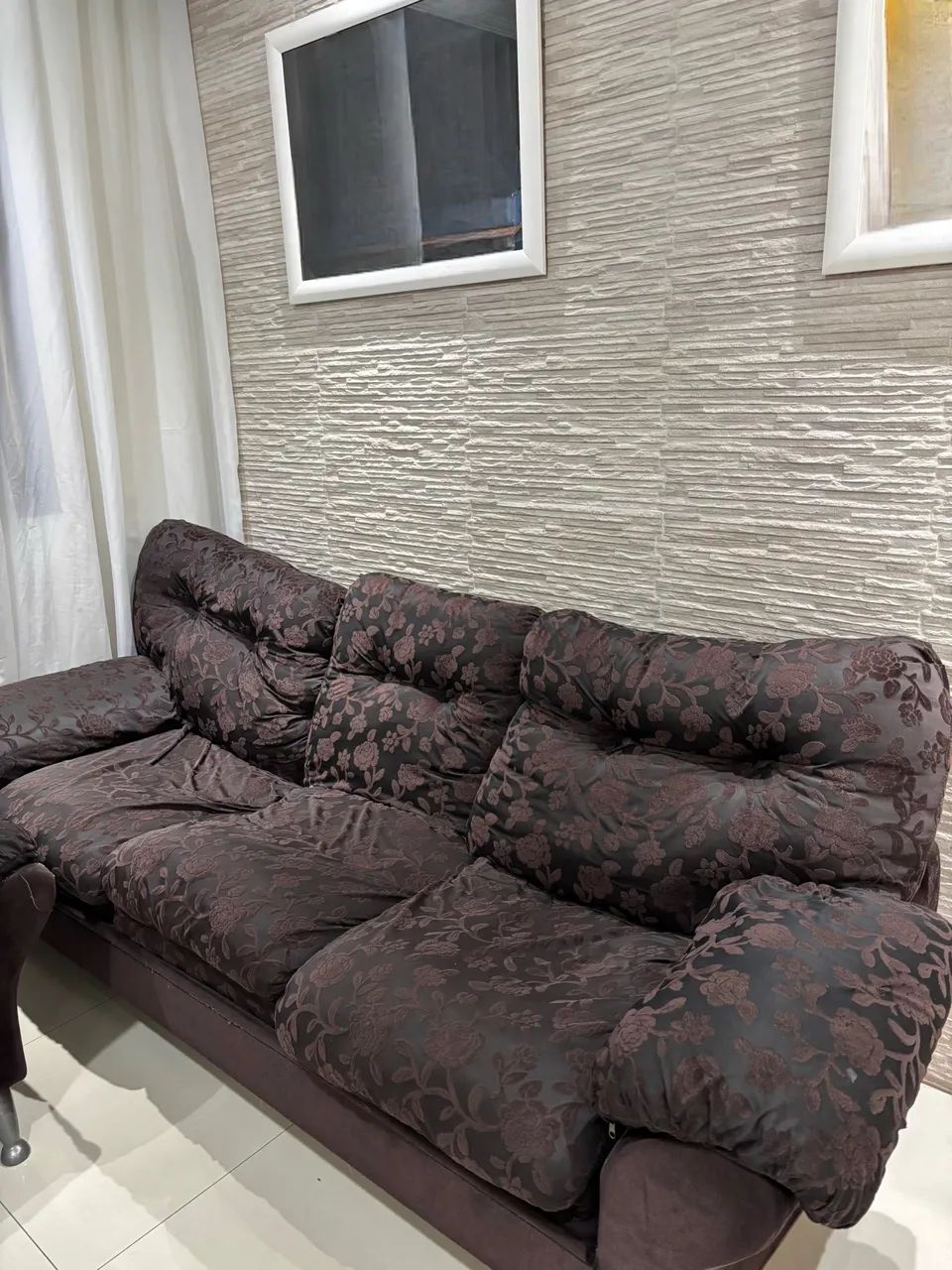 Conjunto de sofa com 3 e 2 lugares - Foto 3