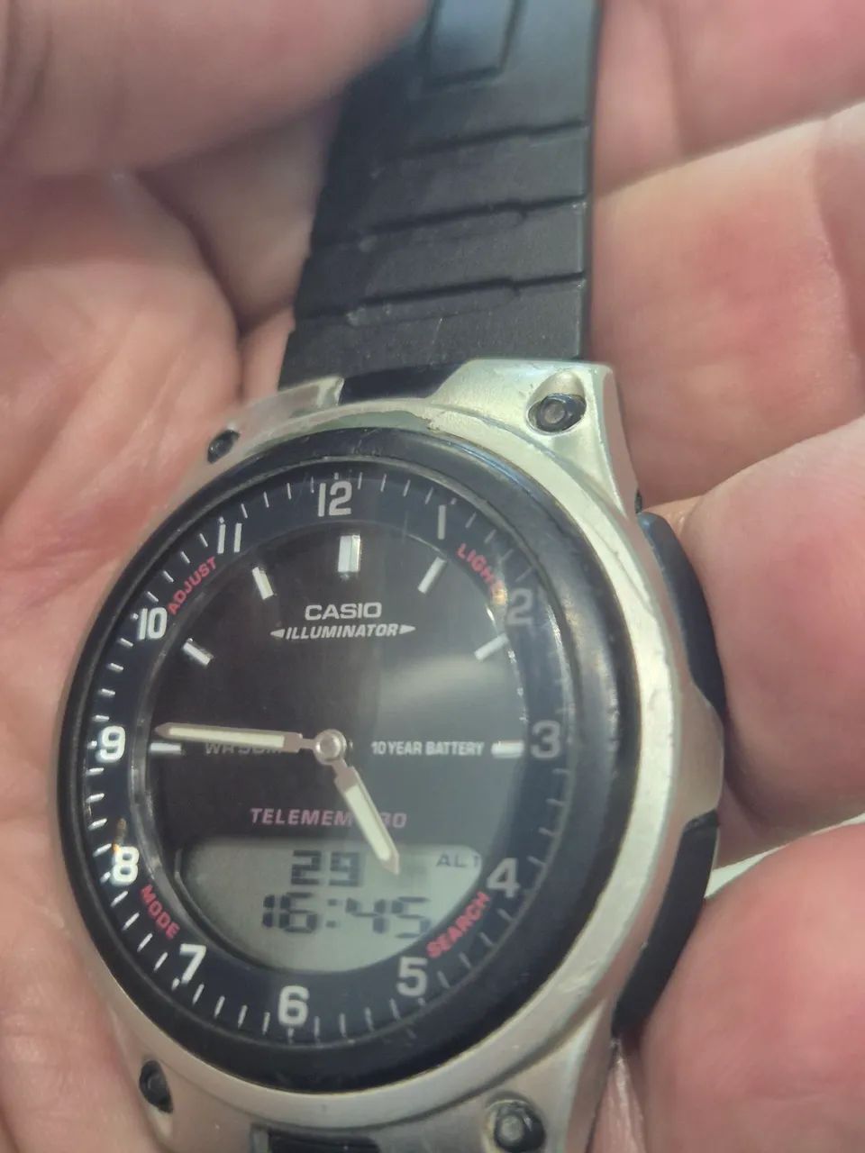 Relógio CASIO TELEMEMO 30  -   ÓTIMO ESTADO - Foto 5