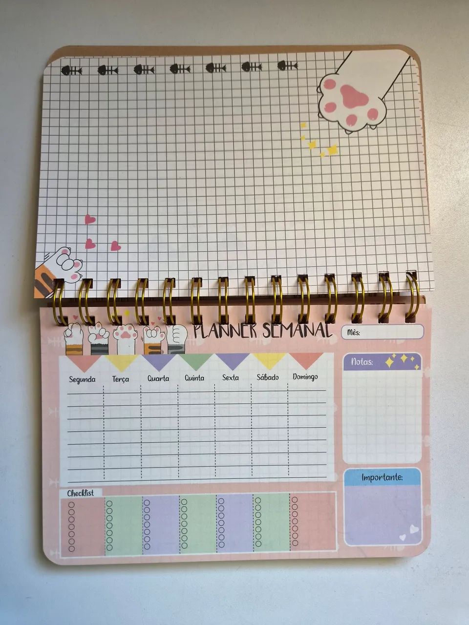 Planner de gatinho - Foto 2