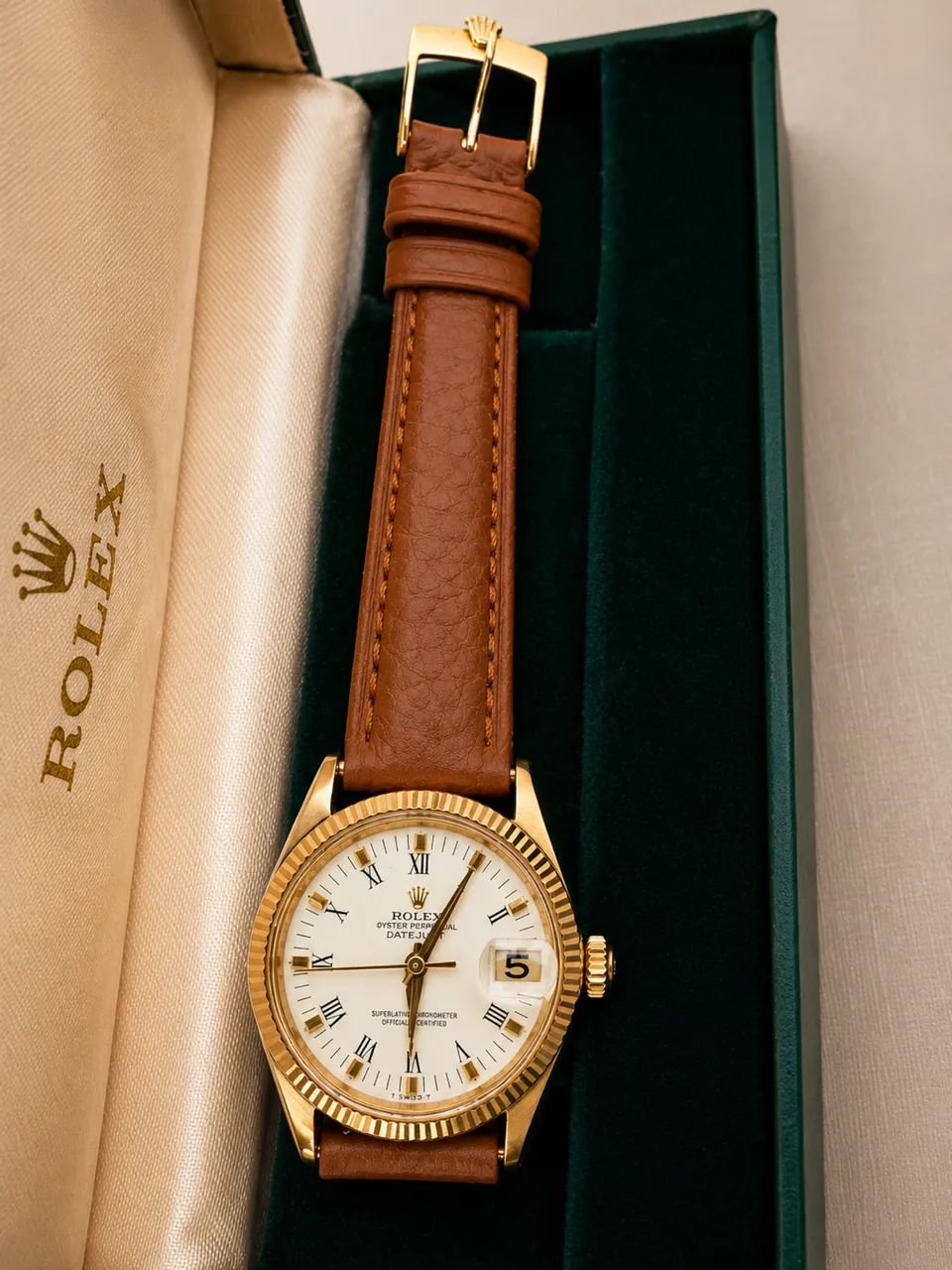 ROLEX VINTAGE OURO 18k  - Foto 2