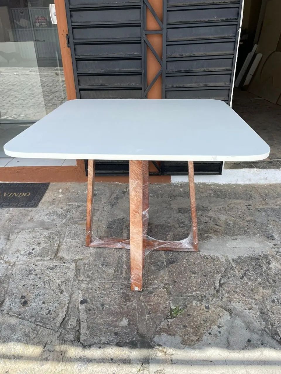 Mesa de Jantar Trançada quadrada - Foto 2