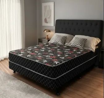 Cama Box Casal Conjugado Espuma NOVA - Foto 2