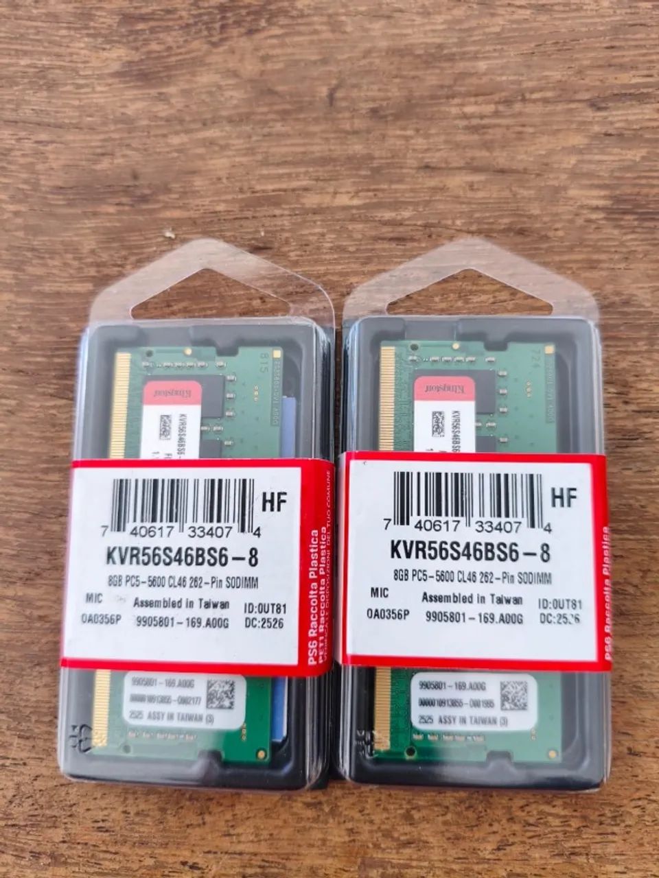 Memoria Notebook Kingston Ddr5 5600mhz 