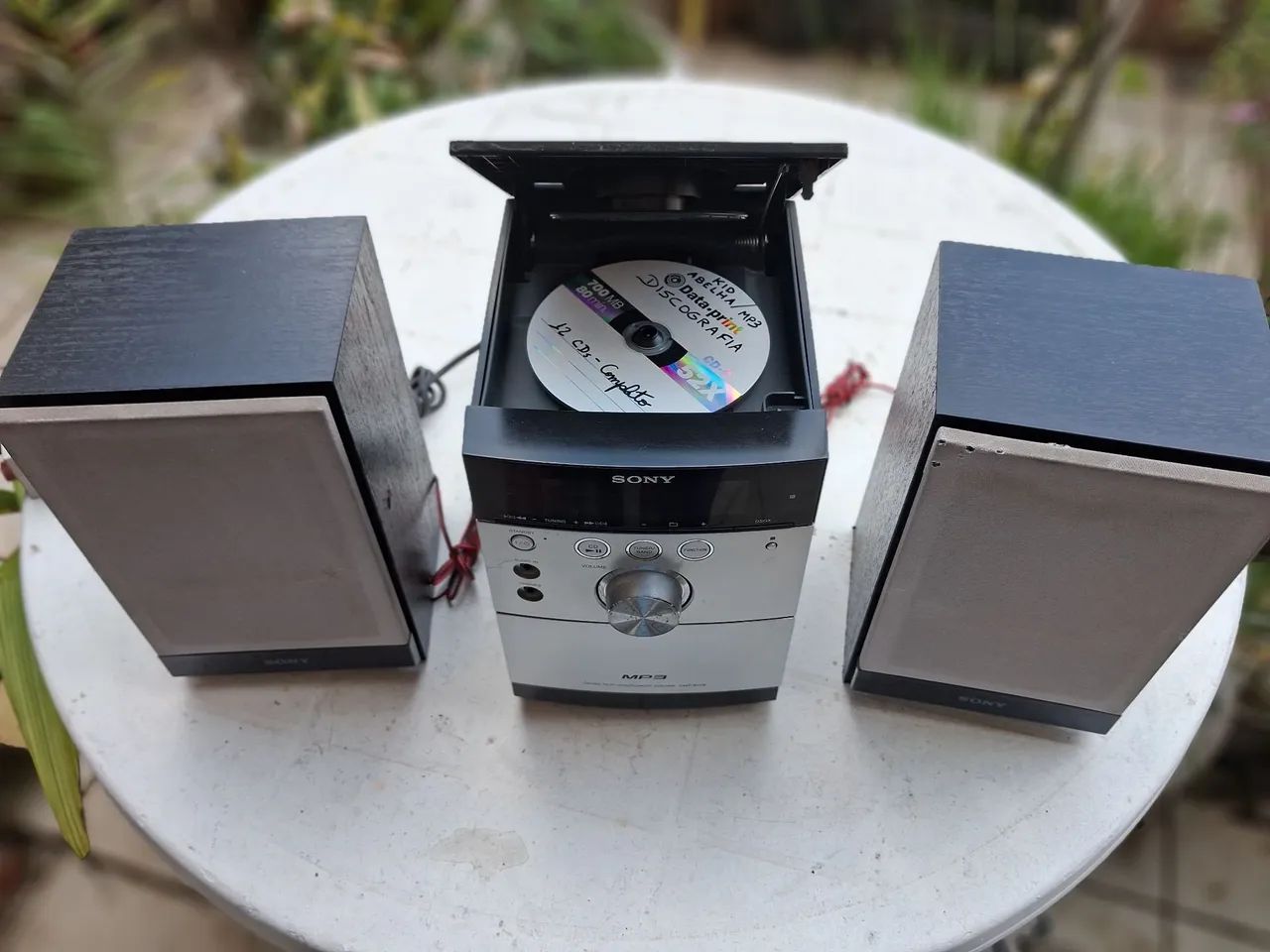 Micro System Sony - Funcionando tudo