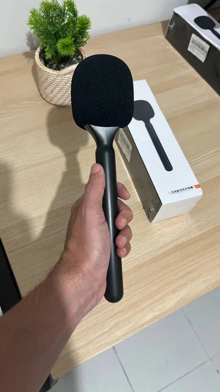 Suporte de microfone para mic de lapela + esponja - Foto 3
