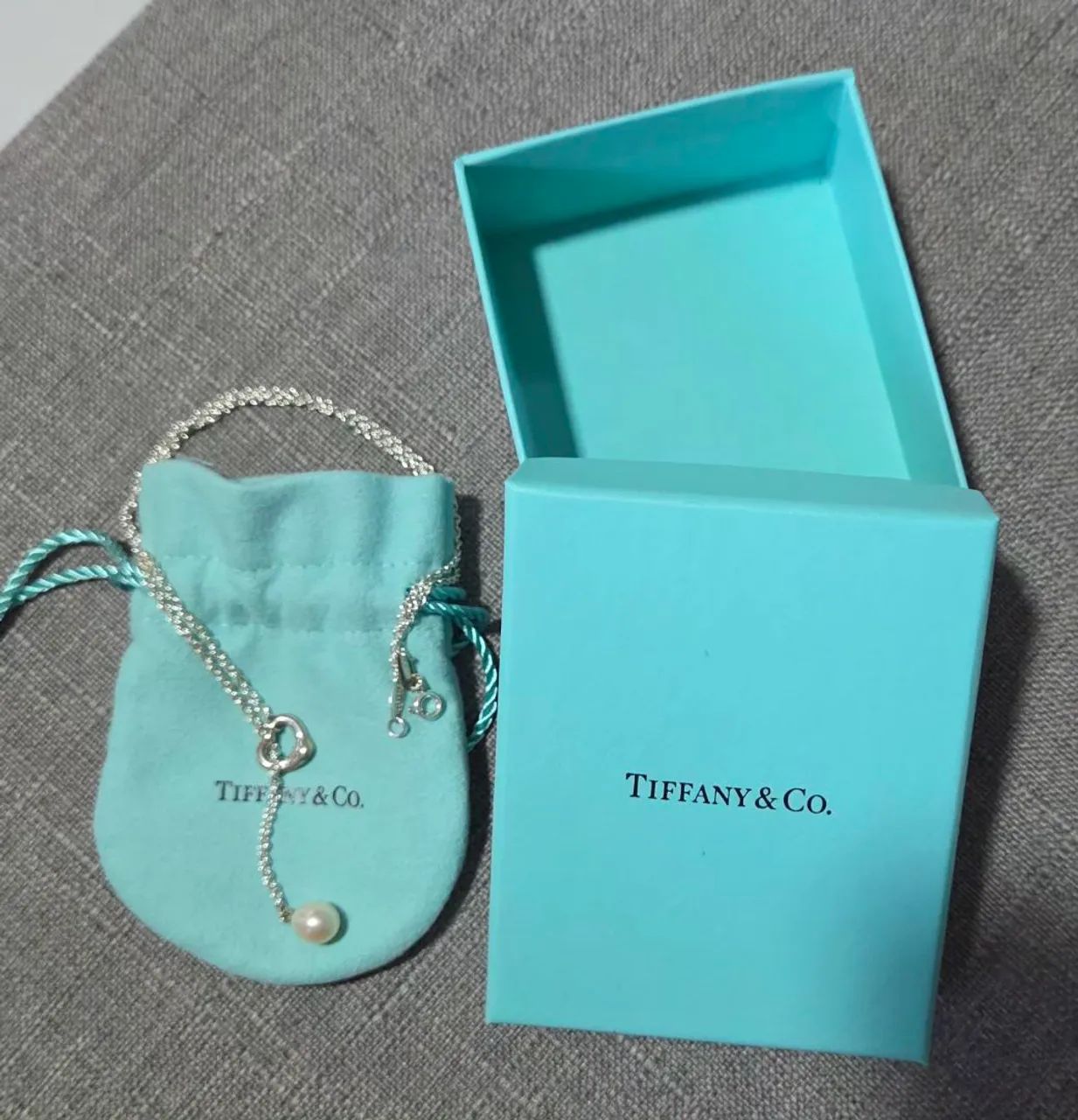 Colar Open Heart em Prata de Lei com Pérolas Tiffany - Foto 4