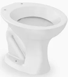 Vaso sanitário branco com descarga suspensa Tigre