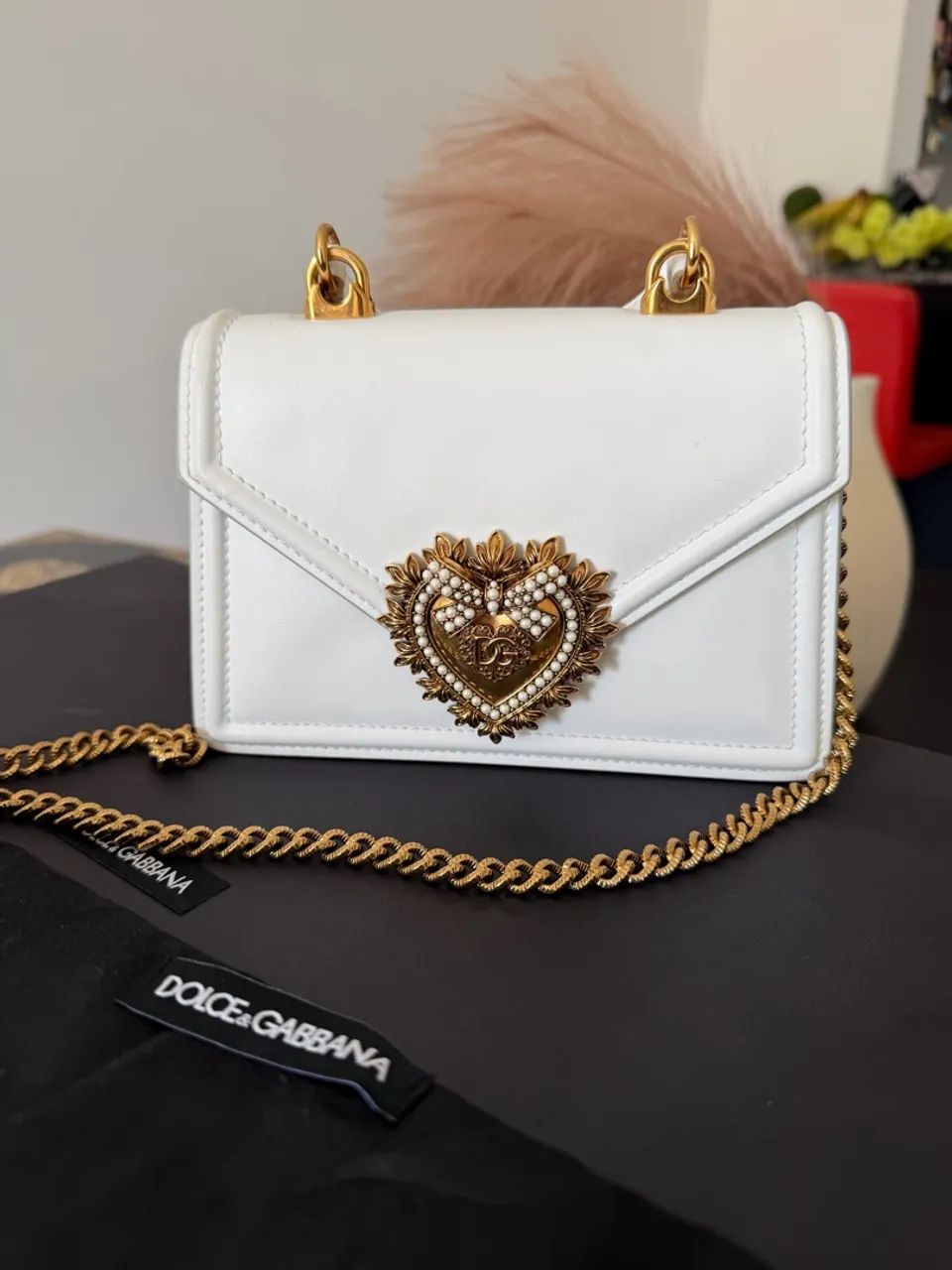 Dolce & Gabbana Devotion Branca Original | Impecável + Completa