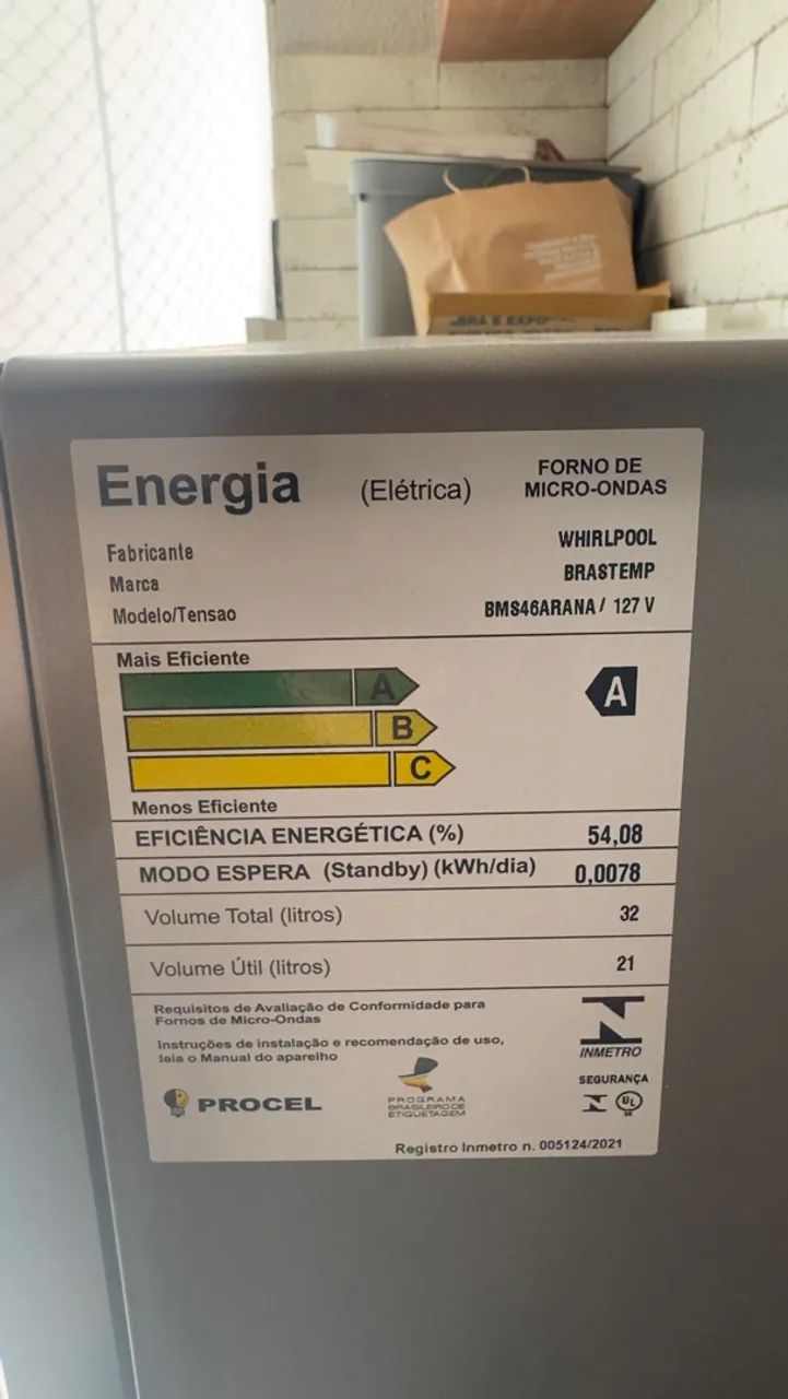 Microondas Brastemp Zerado