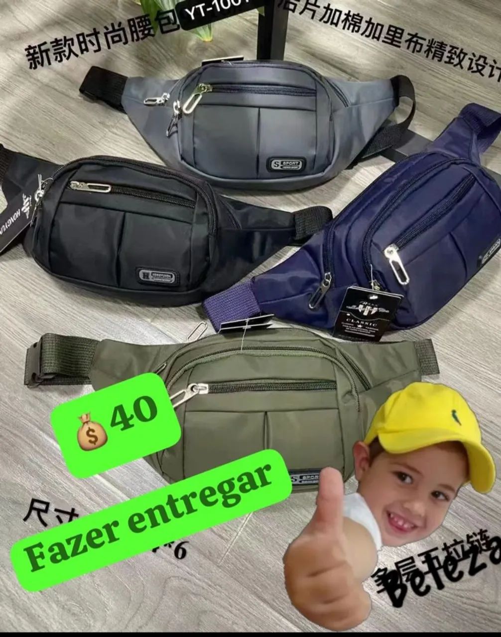 Pochete resistente à água material muito bom - Foto 2