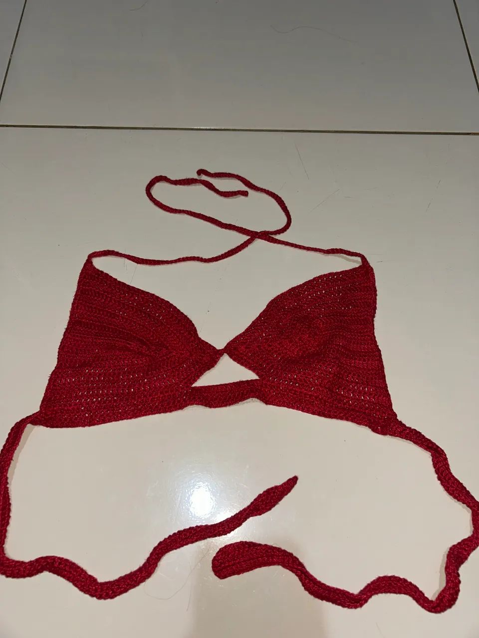 Cropped crochê M