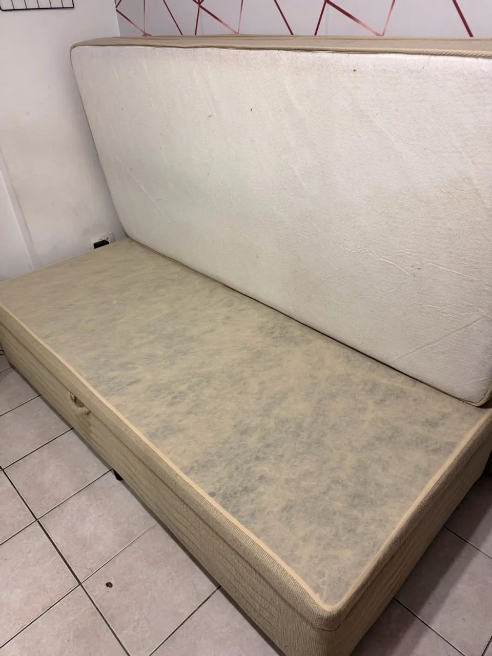 Cama de solteiro com baú  - Foto 3