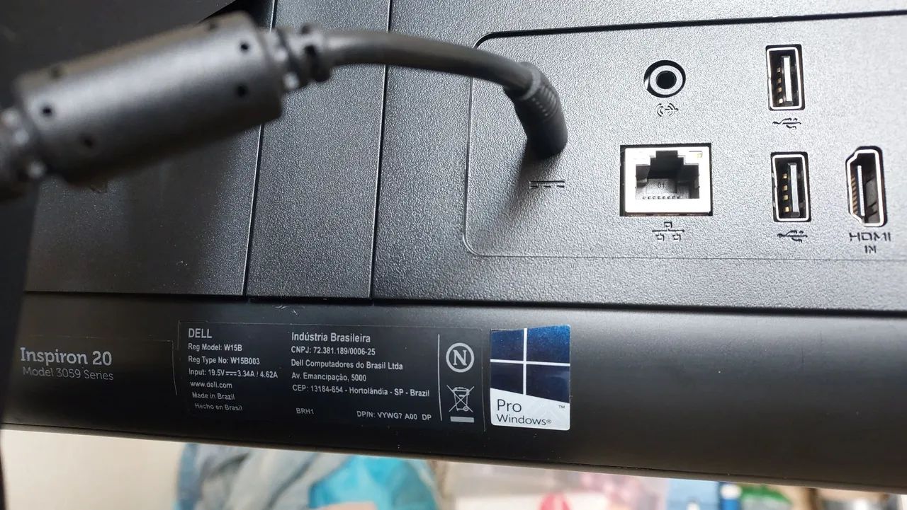 Computador PC DELL i3 All in One Completo 8gb/120 SSD - Foto 3