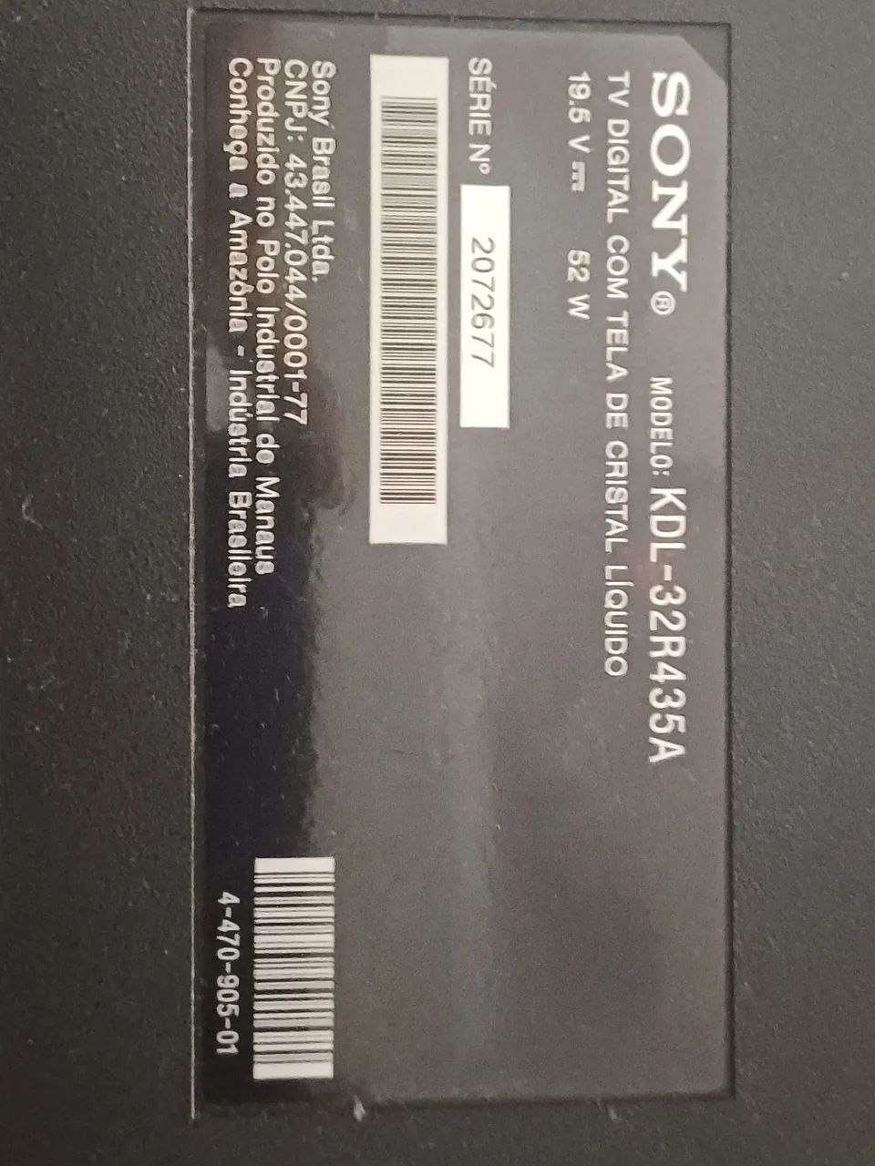 TV LED SONY BRAVIA 32" POLEGADAS - LEIA A DESCRIÇÃO  - Foto 4