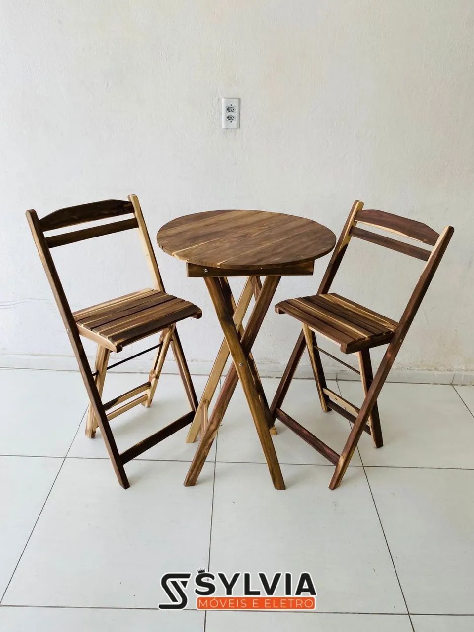 Conjunto bistrô dobrável  - Foto 4