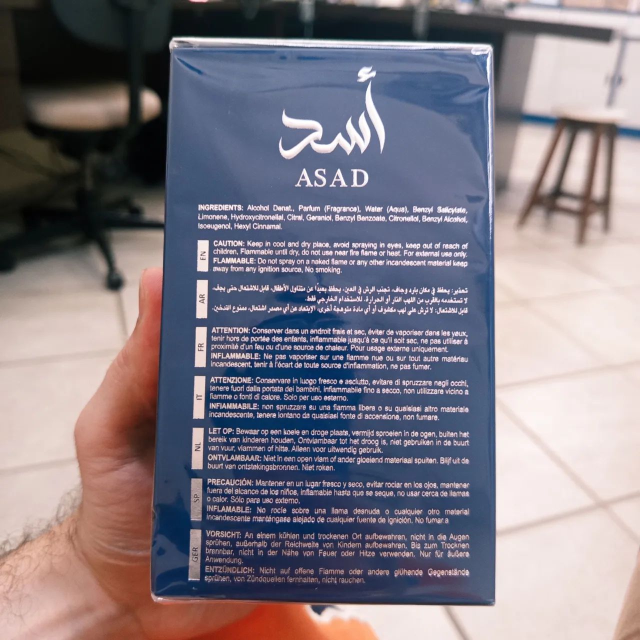Perfume Zanzibar Assad lattafa masculino  - Foto 5