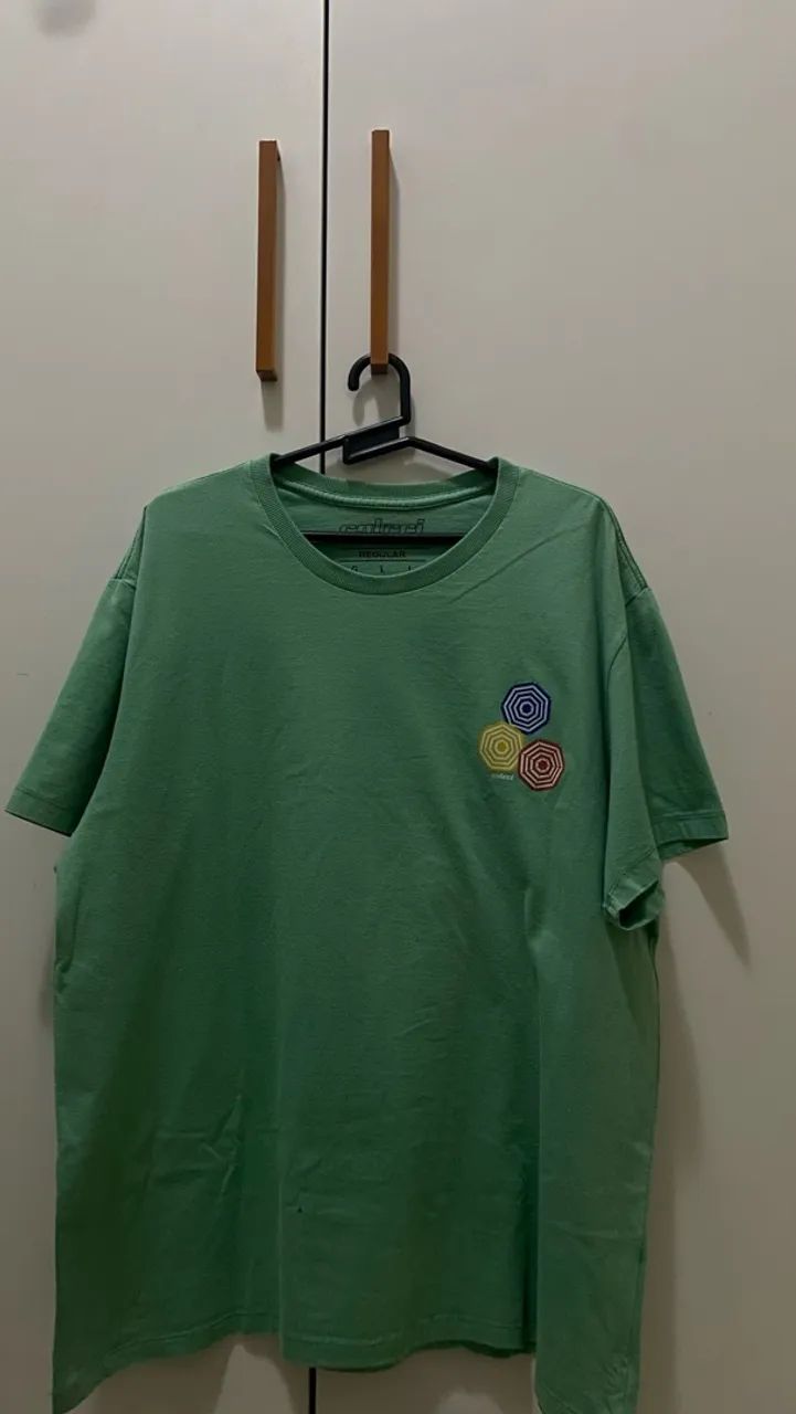 Camisa colcci verde original 