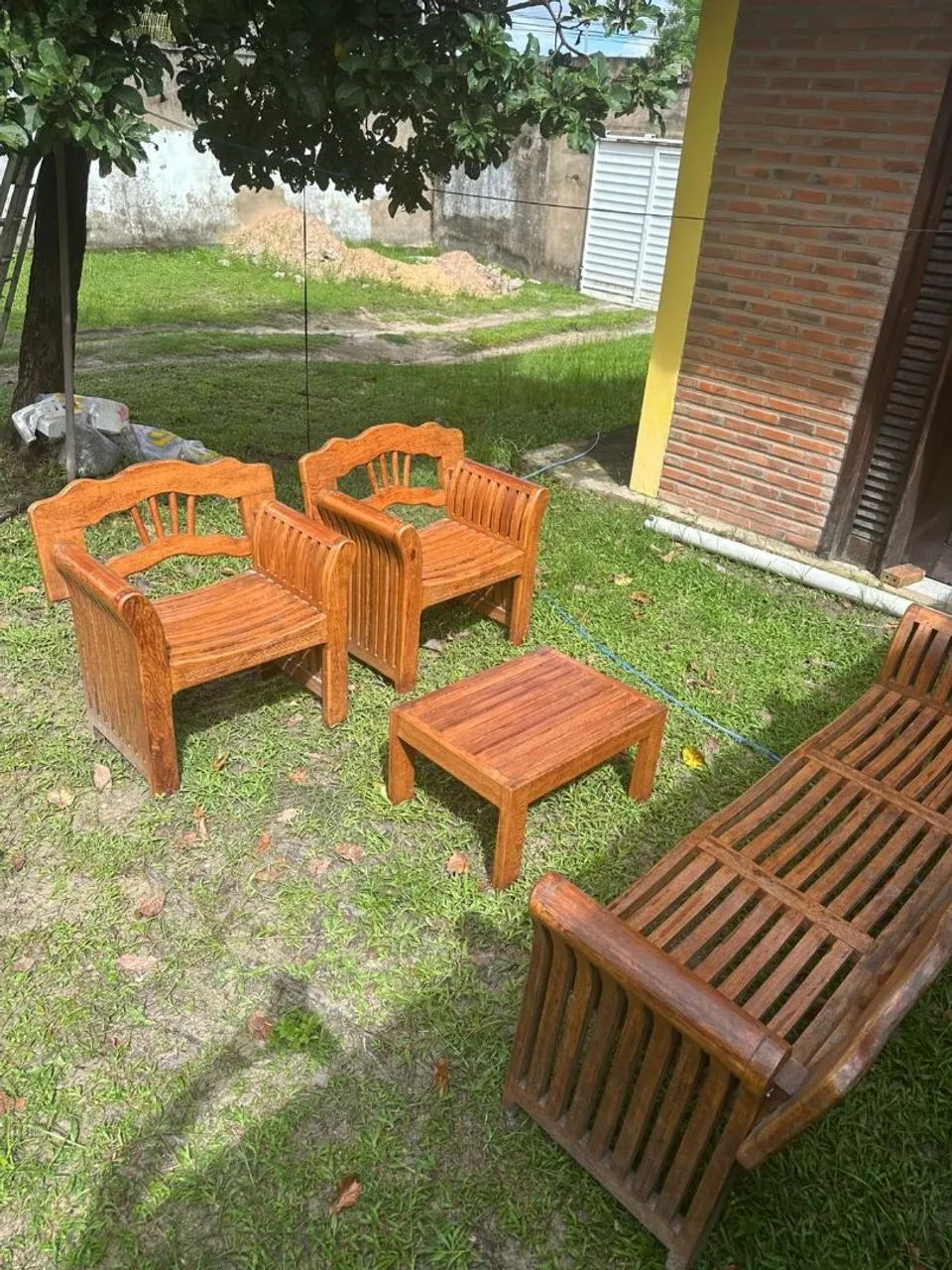 Conjunto de sofá rústico  - Foto 5