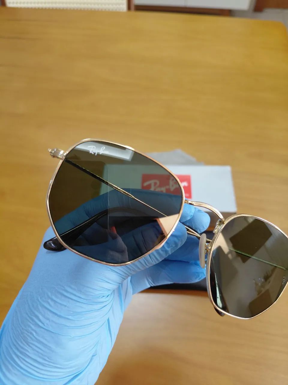 Óculos de Sol Hexagonal Ray-Ban RB3548N - Foto 2