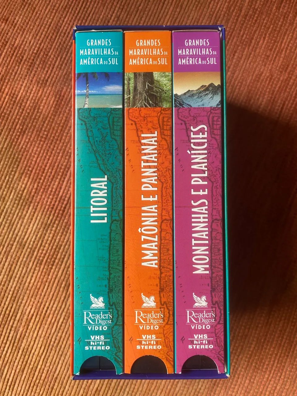 Coleção VHS Grandes Maravilhas da América do Sul - Reader?s Digest