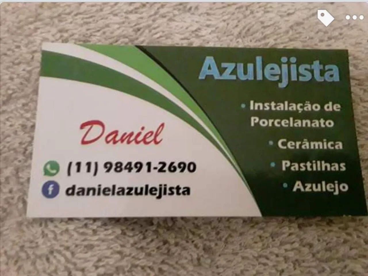 Azulejista Daniel. São Paulo e região. * - Foto 4