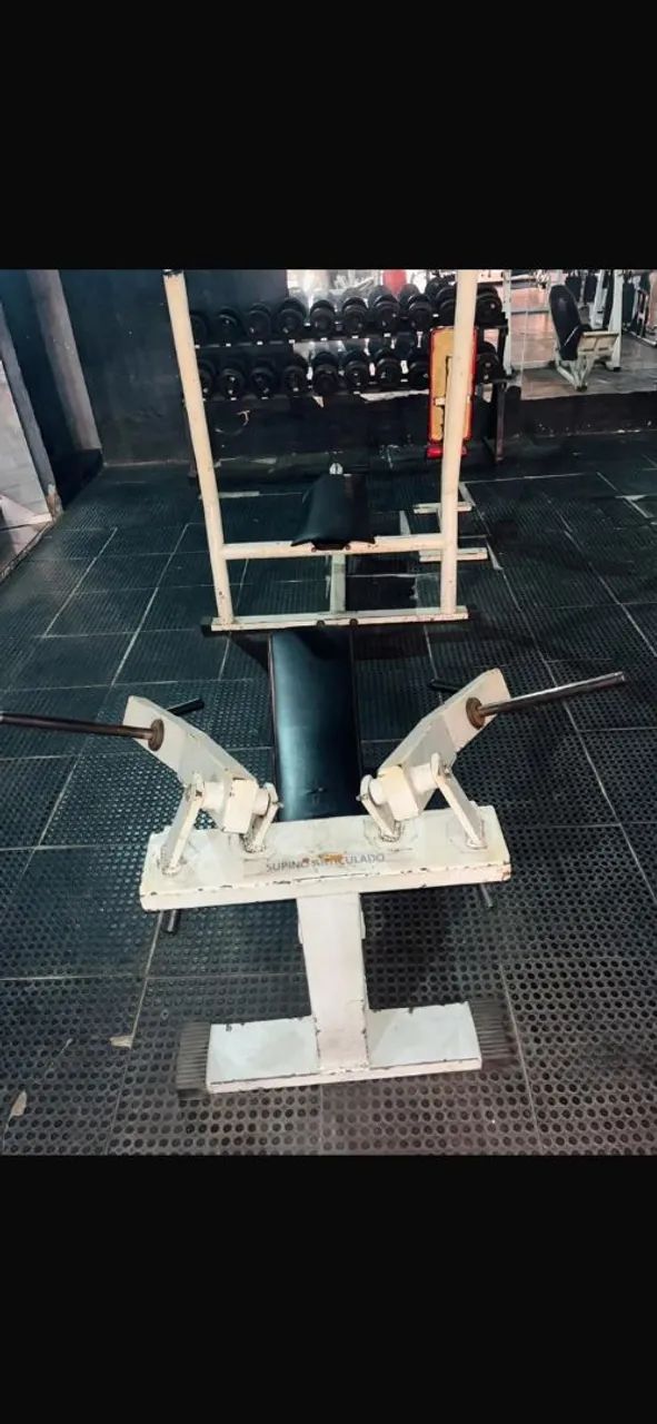 Supino reto articulado 